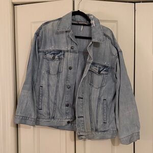 Free People Distressed Demon Jacket